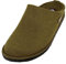 HAFLINGER Flair Soft Filzpantoffeln aus Wollfilz Hausschuh Olivgrün (116) Gr. 39