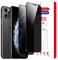 AZSCYN [2 Piezas] Protector Pantalla Privacidad para iPhone 11 Pro Max/iPhone Xs Max 6.5-Inch, Privacidad Cristal Templado Anti Espía, dureza 9H, Antiarañazos, Antihuellas, antispy