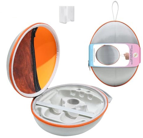 VR Tragetasche für Meta Quest 3, Aufbewahrungstasche für All-in-One VR Gaming Headset und Touch Controller, tragbare Reisetasche für Virtual Reality Gaming Zubehör (Grau)