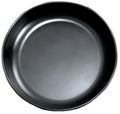García de Pou 6 Unités - Assiettes Creuses Asami Ware 20,5 x 4 cm Noir Mélamine