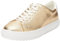 MICHAEL KORS Grove Lace UP, Sneaker Mujer, Dorado Claro, 40 EU