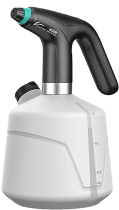 Spruzzatore d'acqua elettrico, nuovissimo spruzzatore automatico da 1/2 gallone, bottiglia spray spray per piante, annaffiatoio da 2 l, nebulizzatore USB per spruzzatore da giardino