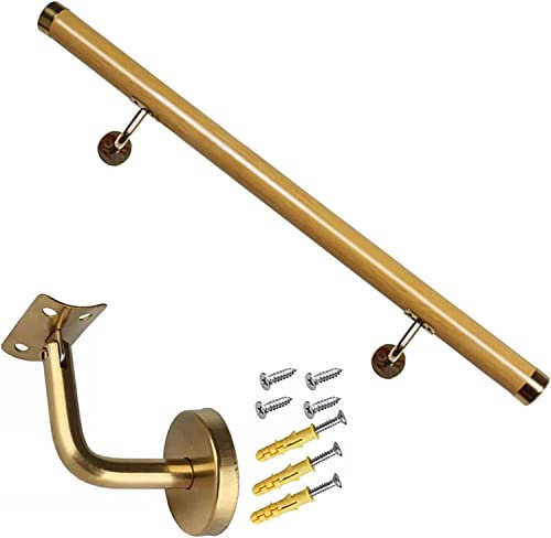 CHEMYO Geländergeländer, Handlauf, Treppen, PVC, rutschfestes Sicherheits-Treppengeländer für Innen-/Außenstufen, 50–600 cm lang, Treppengeländer-Handlauf für ältere Menschen, DIY komplettes Trepp