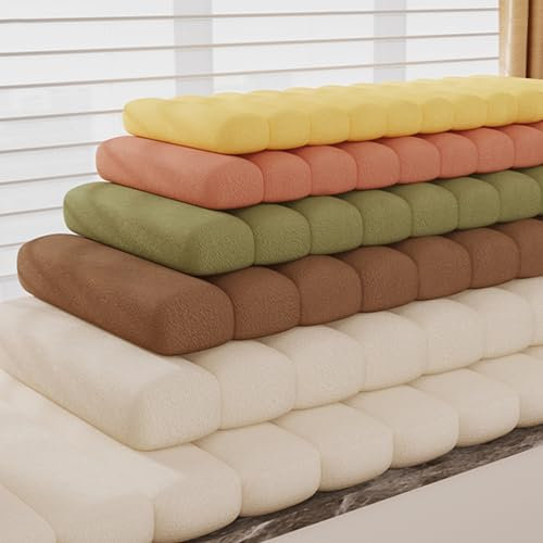 Bankkissen aus hochdichtem Schaumstoff, Bankkissen für Gartenmöbel, rutschfest, 2/3/4-Sitzkissen, Terrasse, Küche, Sofa, Bankkissen für Esszimmer, Bank, Schaukelstuhl, Fenster, Sitzpolster (120 x 60 x