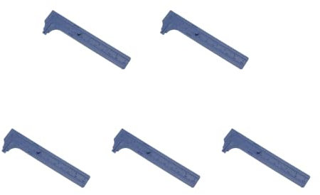 Upgrade Nonier Doppelseitige Skala Messwerkzeug Schmuck Werkzeug Leichtes Taschenmessgerät Schieblehre Nähen Messwerkzeug