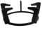 HEIBTENY Ofengestell, Gasherd Aufsatz Topfträger, Gusseisen Wok Ring Support Aufsatzring Für Gaskochfelder Rutschfeste Gusseisen Herd Untersetzer Pot Herd Ständer Wok Rack