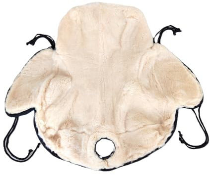 PS Pferdeartikel Westernsattel Sitz Auflage Sitzbezug aus Schafschurwolle 15-16 Farbe Natur