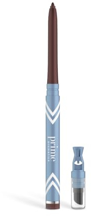 PrimeEyes Glide Eyeliner für reife Frauen: Wasserdicht, langanhaltend und fleckenabweisend: Gel-Cremestextur, diskreter Schärfer und effektiver Blender (Mokka-Glanz)