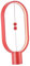 HOMSFOU Veilleuse de chevet lampe de bureau portative veilleuses LED lampe de nuit réglable veilleuse portable lampe de nuit USB lampe de bureau LED lumière LED lumière de la rouge