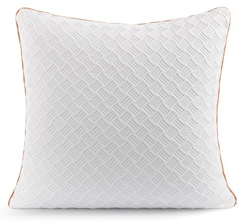 Twirest Kopfkissen 80x80cm(1er Set), Memory Foam Kissen - gefülltes Schlafkissen, Höhenverstellbares Kopfkissen mit Reißverschluss, Abnehmbarer/Waschbarer Kopfkissenbezug