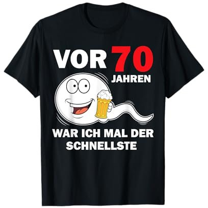 70 Geburtstag Mann 70 Jahre Deko Lustig 70er 70 Geburtstag T-Shirt
