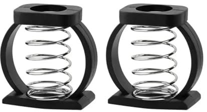HLAQHL 1Pair Hinge Clip Spring Compatible With Brompton Folding Bike Frame Hinge Clamp Spring Buckle Bicycle Sping Replacement Accessories(Black)