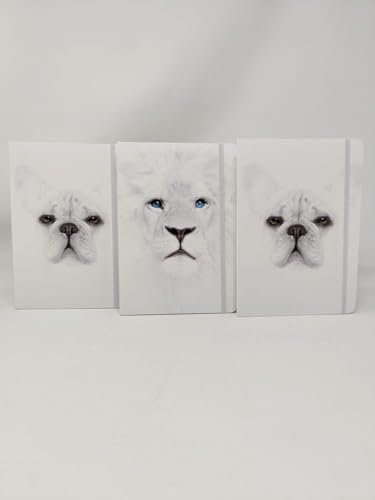 Notebook Monocromo 160 pag. confezione da 3 notebook (white senza rigo)
