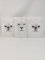 Notebook Monocromo 160 pag. confezione da 3 notebook (white senza rigo)