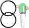 Ancable 2 Stück Ersatz-Dichtungssatz für Grünbeck Feinfilter Boxer/FS-B 1 & 1 1/4, Kompatibel mit 101641E O-Ring Glocken-Dichtung