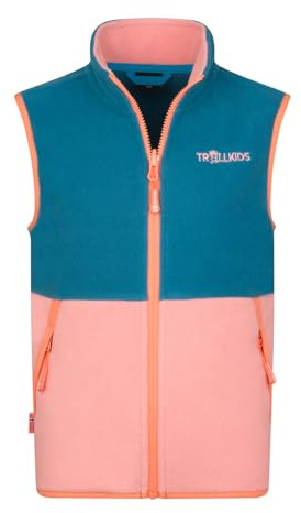 Trollkids Kids Kjerag Vest 140, harbor blue