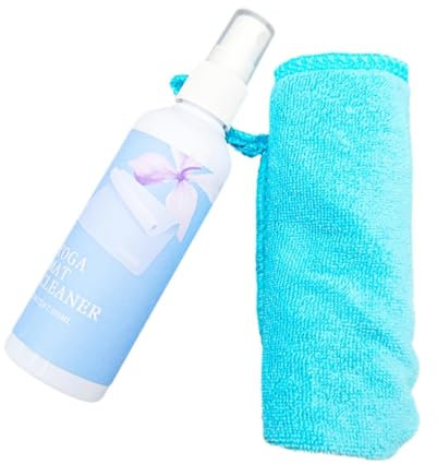 Oshhni 100 ml Yogamattenreiniger Fitnessgeräte Reiniger Leichtes Yogamattenreiniger Spray Fitness Mattenreinigung für Pilates Homewohnheit, Type B