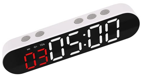 Fitnessstudio -Timeruhr für Zuhause, Fitness -Timer für Training, Intervall -Fitness -Timer, Tragbares Magnet Training Sport Uhr Stoppwatch 1500mah Leistungsstarke Batterie