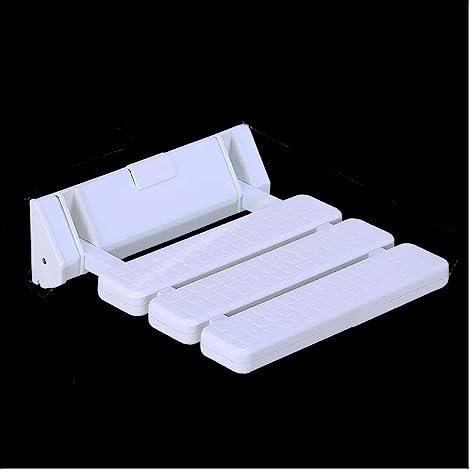 klappstuhl Klappbare Duschsitzbank, Wandmontage, Badezimmer, Badewanne, Sicherheitshocker, Stuhl, Bank, Badezimmer-Wandhocker for Badezimmer, Toilette, Hotel, 250 kg Kapazität for Senioren mit Behinde
