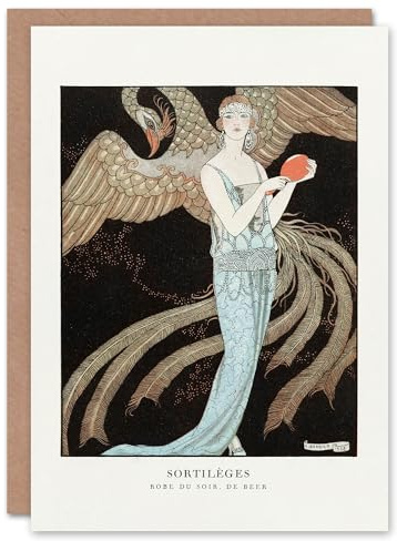 Artery8 George Barbier Art Card Spells Vintage Fashion Advert