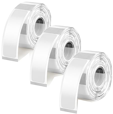 Thermo-Etiketten, beschreibbar, 12 x 40 mm, wasserabweisend, ölbeständig, transparent, selbstklebend, Aufkleber für Lebensmittelbehälter, Glas, Namensschilder für Organisation, 480 Stück