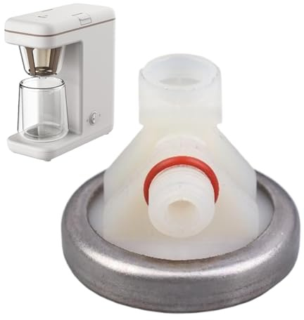 Monozoz Druckminderer für Kaffeemaschine, automatischer Druckregler für Kaffeemaschinen, D4 bis G1/8, einfache Installation, präzise Passform, Zubehör für Küche, Bäckerei, Café