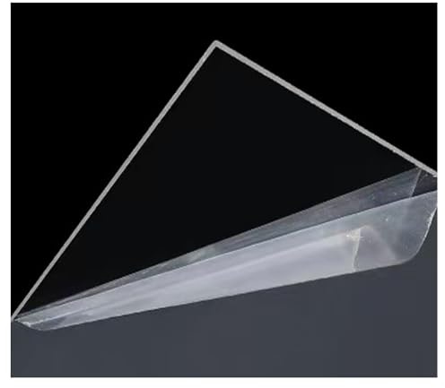 A4 Clear Acrylic Sheets - 210mm x 297mm x 6mm Clear Plastic Acrylic Sheet, Transparent Plastic Sheet Panels for Decoration, Display, Picture Frame, Painting