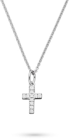 s.Oliver Kinder Schmuck – Halsketten aus Silber mit verschiedenen Herz, Schmetterling, Schleife, Hufeisen & Kreuz Designs – Fröhlich, Bunt & Stilvoll – Perfekte Geschenkidee