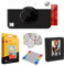 KODAK Printomatic Cámara instantánea (Negro) Paquete de Regalo con Papel fotográfico Zink (20 Hojas) y más