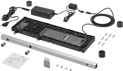 HETTICH 9210848 Easys elektronische Öffnungsunterstützung für Kühlschränke (Push to Open), Drucktüröffner Magnet, Aluminium Edelstahl-Effekt, Silber