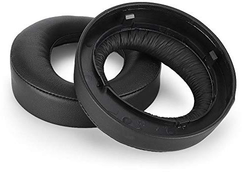 Topiky Headphone Ear Pads, Replacement Soft Cushion Sponge Headset Earpads Cover for 7.1 Gold Headphones(Black)