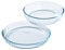 Pyrex® - Bake & Enjoy - Juego de un plato de cristal para flan de 28 cm y un plato para tartas de 26 cm