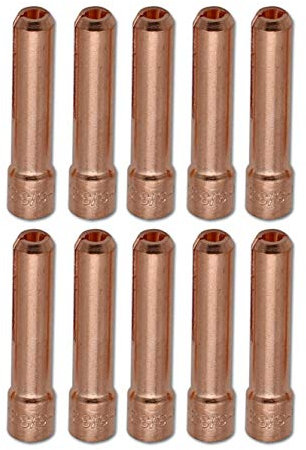 WIG Stubby Spannzangen 10N24S 3/32 Zoll & 2,4 mm für WP 17 18 26 WIG-Schweißbrenner (10N24S (3/32 Zoll)