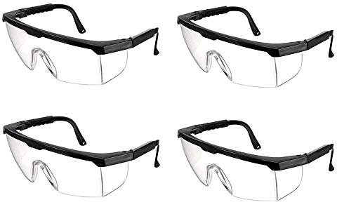 perfektGarten 4 gafas de seguridad de laboratorio