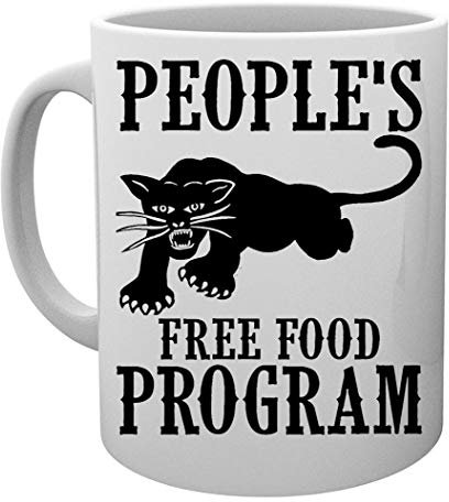 Peoples Free Food Program Panther Kaffeebecher Tassen Mug Cup