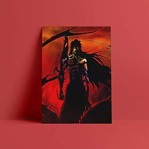 DIY 5D Diamant Malerei Kit 5D Diamantkunst,Anime Bleach Ichigo Manga Poster Leinwand Wandkunst Dekoration Drucke für lebende Kinder Kinderzimmer Home Schlafzimmer Dekor Malerei
