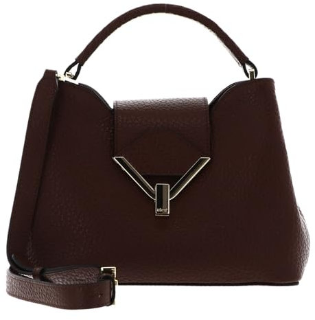 Abro Leather Bubble Victoria Handbag Wood