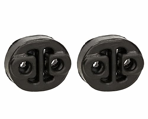 Ferroz Export Ersatz für 2x Auspuffgummi, Auspuffhalter, Gummi für Citroen C1, Peugeot 107, Aygo, Yaris