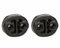 Ferroz Export Ersatz für 2x Auspuffgummi, Auspuffhalter, Gummi für Citroen C1, Peugeot 107, Aygo, Yaris
