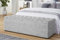 Chesterfield Ottoman storage Box - Naples Velvet Storage ottoman with Matching Fabric Buttons - Ottoman Footstool with Storage - Chester Upholstered Coffee Table- End of Bed Storage Bench