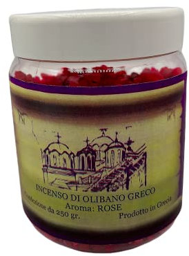 Weihrauch von Olibano Griechisch. Duft Rose. 250 gr.