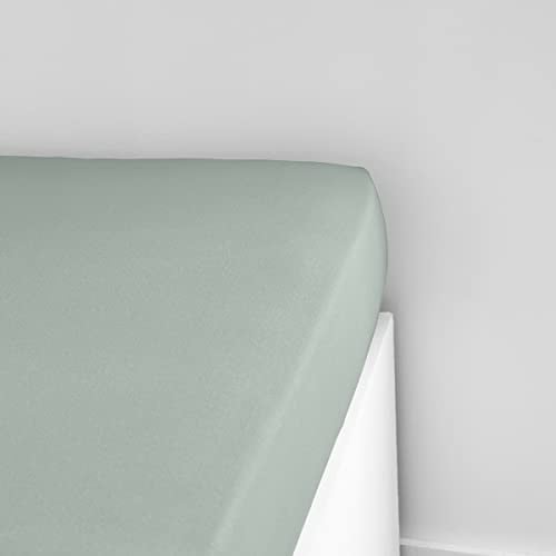 Påslakan 140 x 190 cm 2 personer jersey uni essentiell Celadon