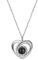 WEIYOUDP photo projection necklace pet, Necklace with Photo Inside, 925 Silver Jewellery Necklace,projection Necklace Sterling Silver,neckless with Photo (45cm 925 silver,Silver)