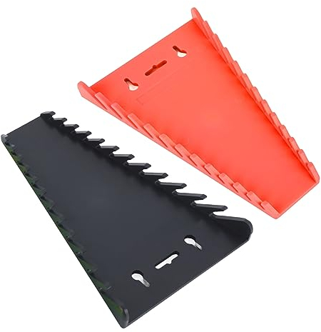 2 Packungen Magnetischer Schraubenschlüssel-Organizer, ABS, Platzsparendes Gestell für 6 Bis 24 Mm