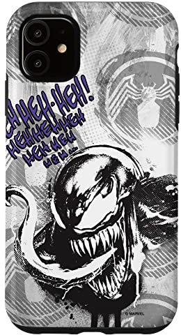 Hülle für iPhone 11 Marvel Venom Eddie Brock Symbionte Lache