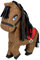 Boland 30988 - Pinata Pferd, 45 x 33 x 8 cm, Pony, Hängedeko, Dekoration für Geburtstag, Mottoparty und Karneval