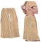 Saunakilt Herren Frottee,Saunahandtuch für den Mann,Herren Sauna Frottee Kilt,Frottee Saunakilt mit Knöpfen für Herren,Sauna Kilt mit aufgesetzter Tasche,saunakilt herren mit druckknopf (Khaki)