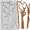 MINFEIDMS Tree Branch Silicone Moulds Twig Branch Fondant Moulds for Sugar Cake Decorating Cupcake Topper Chocolate Gum Paste Candy Polymer Clay