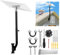 Nuo desire Starlink Gen 3 - Kit di montaggio staffa Starlink Pole Gen 3 per adattatore Starlink Standard Gen 3/V3, Starlink Internet Kit Satellite per supportare Star Link V3-Move