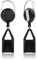 FIMWOLZ 2pcs Premium Feuerzeugleine Einziehbarer Feuerzeughalter Schwarz